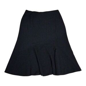 Ashley Stewart Black A-Line Skirt Size 18